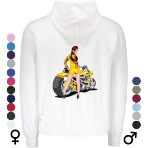 Žltá motorka