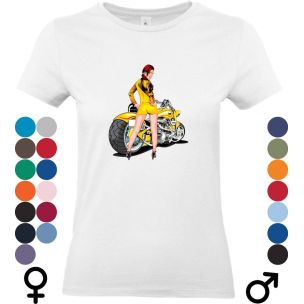 Yellow motorbike
