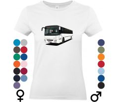 Tričko "Karosa Biela" s potlačou legendárneho bieleho autobusu, ideálne pre milovníkov historickej a retro dopravy.