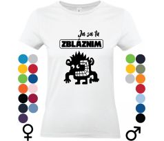 Tričko "Ja sa tu zbláznim" – tričko pre tých, ktorí sa cítia vyčerpaní a potrebujú vyjadriť svoj stres vtipným spôsobom.
