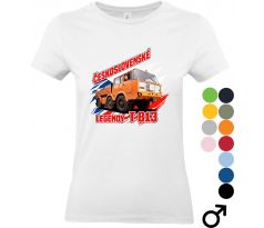 Tričko Československé legendy T813 s potlačou historického československého nákladného vozidla.